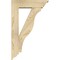 Ekena Millwork Funston Traditional Rough Sawn Bracket w/ Offset Brace, Douglas Fir, 6"W x 20"D x 32"H BKT0604X20X32FST01RDF - alternate 2